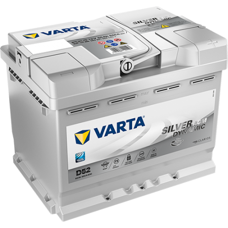 Varta 60A AGM – ורטה 60 אמפר פריקה עמוקה 24 חודשי אחריות